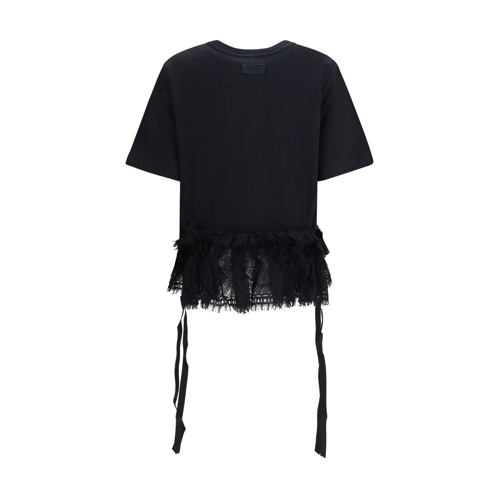 Alexander McQueen Black Cotton Women's T-Shirt