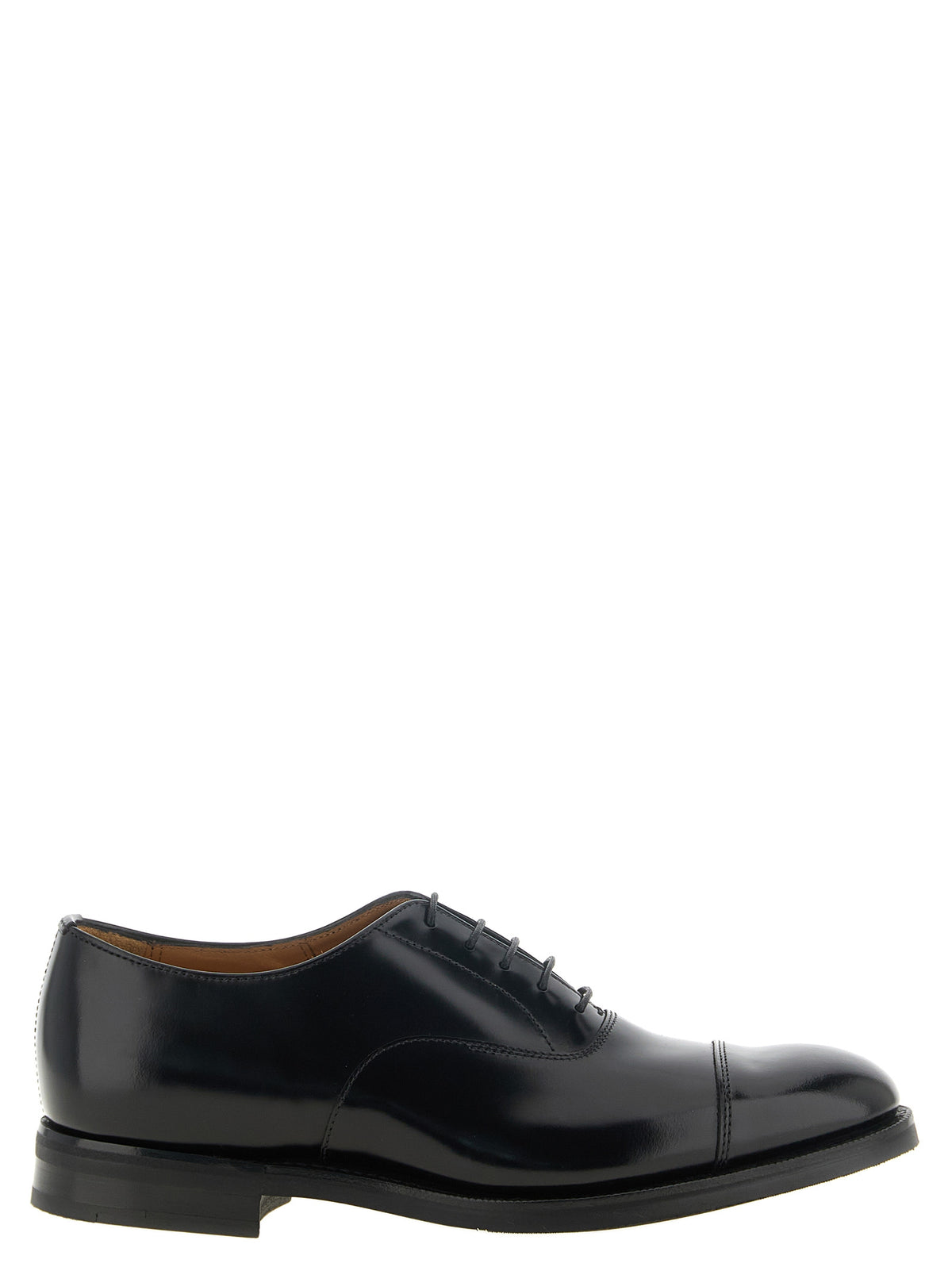 Church's Black Calfskin Oxfords And Women's Derbies