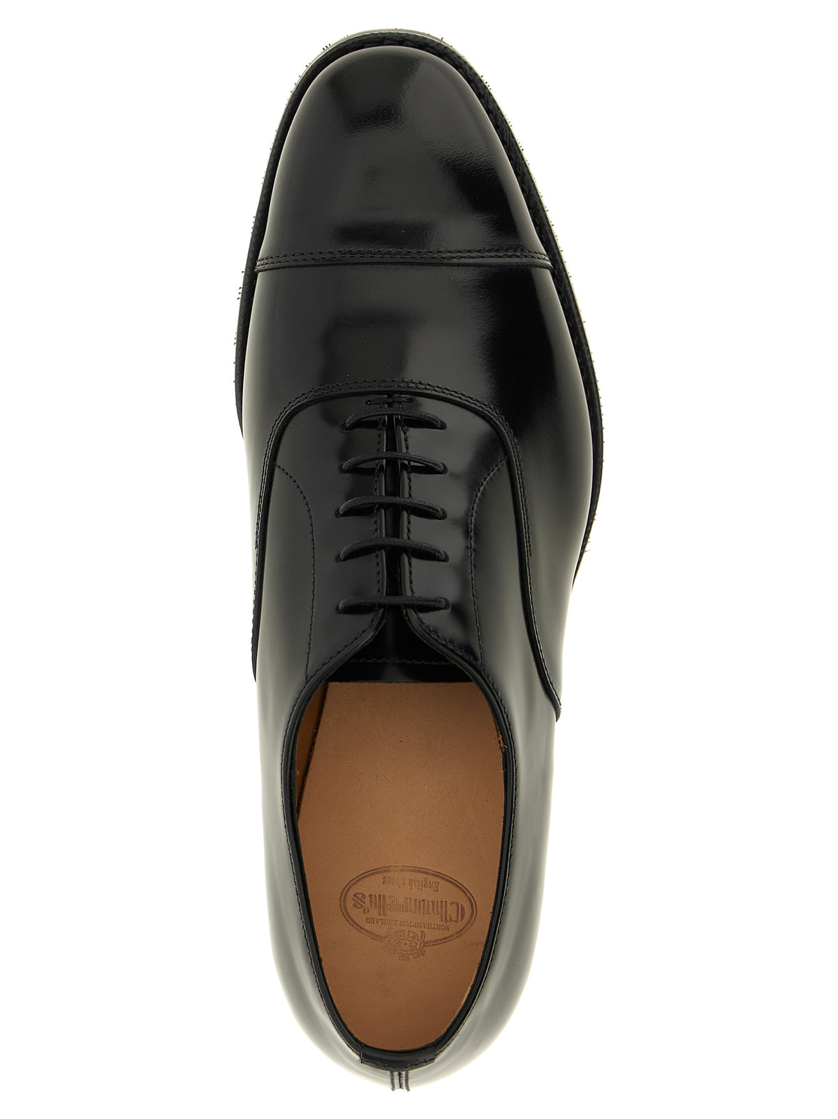 Church's Black Calfskin Oxfords And Women's Derbies