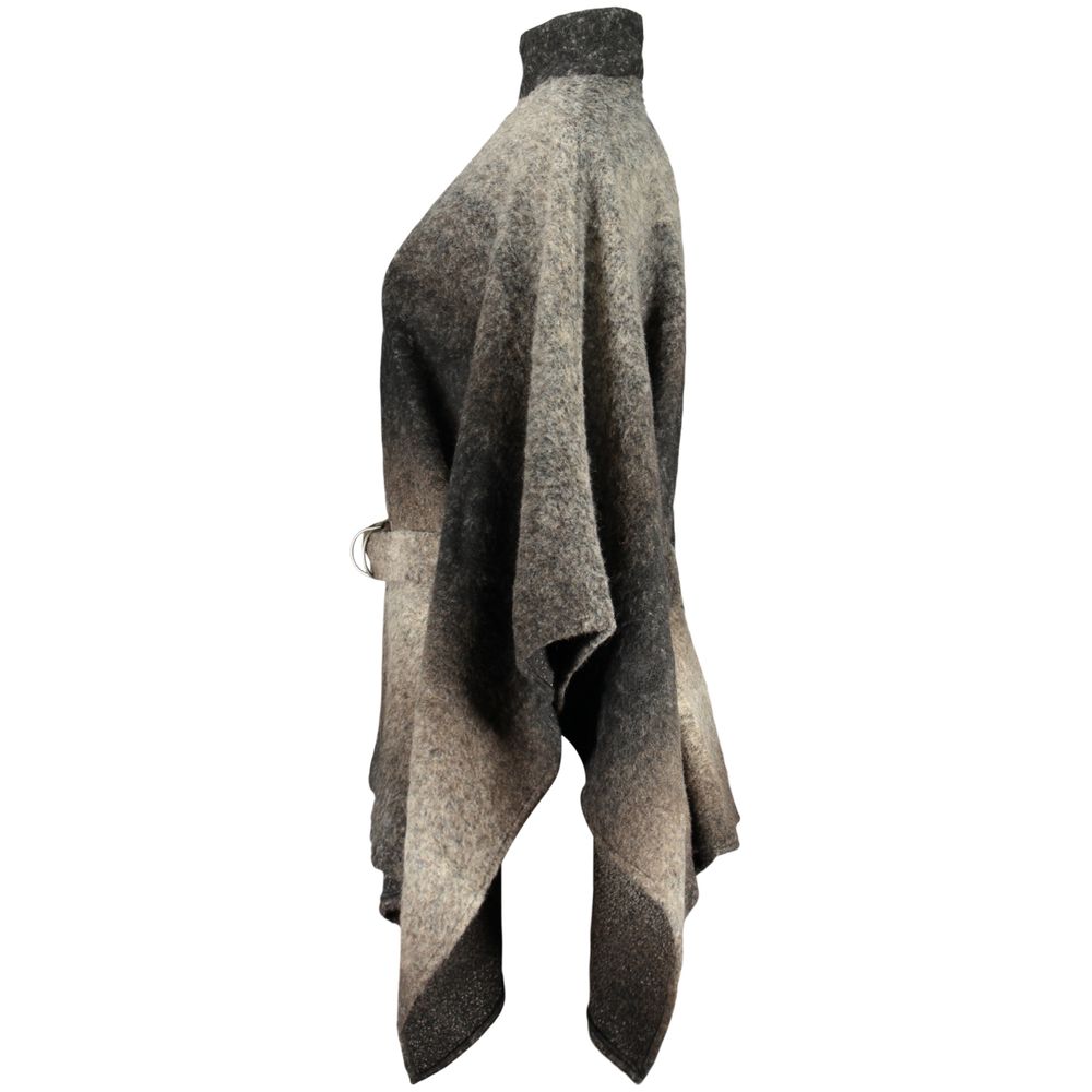 Desigual Brown Polyester Women's Women's Sweater