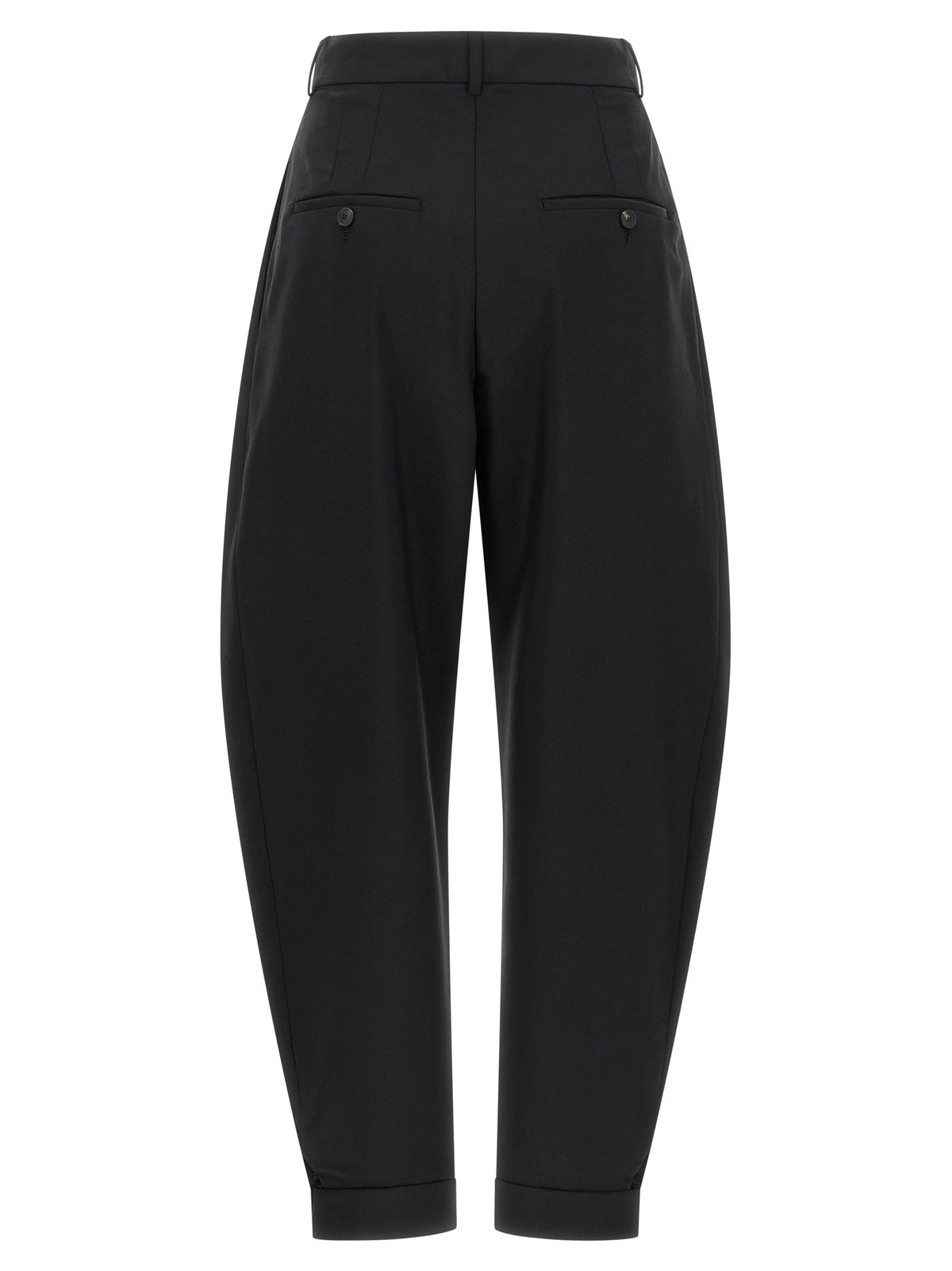 Rohe Black Wool Casual Women's Pants