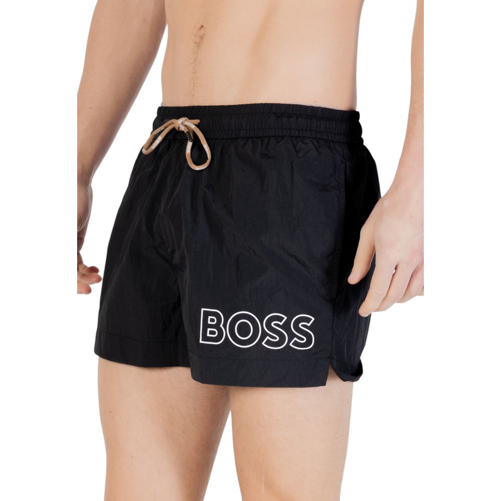 Hugo Boss Bicolor Polyamide Swim Men's Shorts