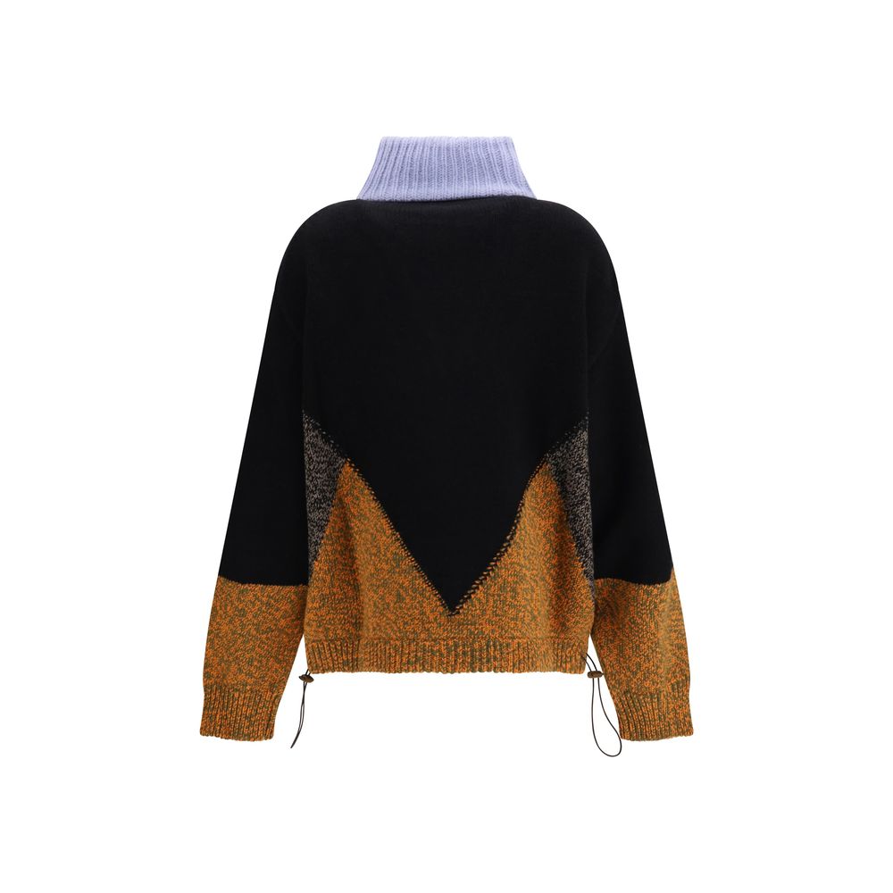 Marni Multicolor Wool Oves Aries Full-Length Women's Jacket