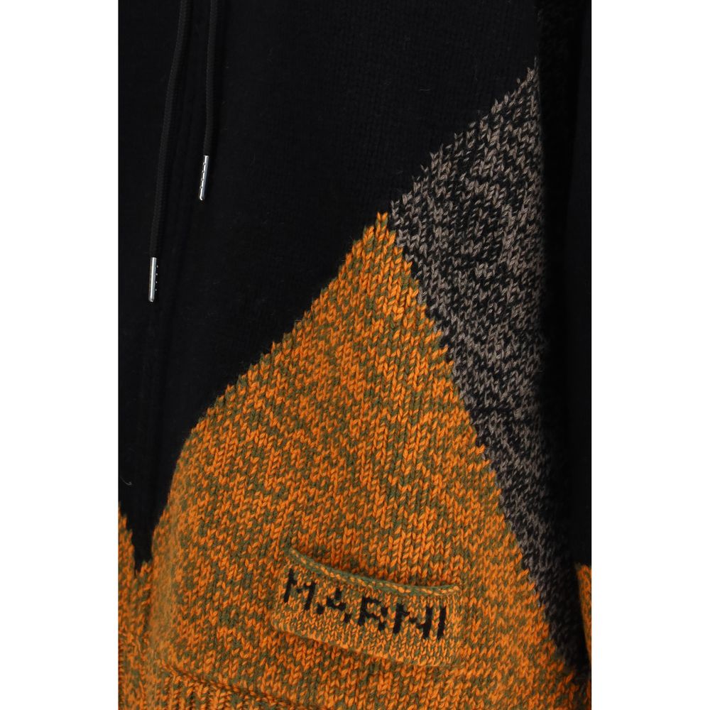 Marni Multicolor Wool Oves Aries Full-Length Women's Jacket