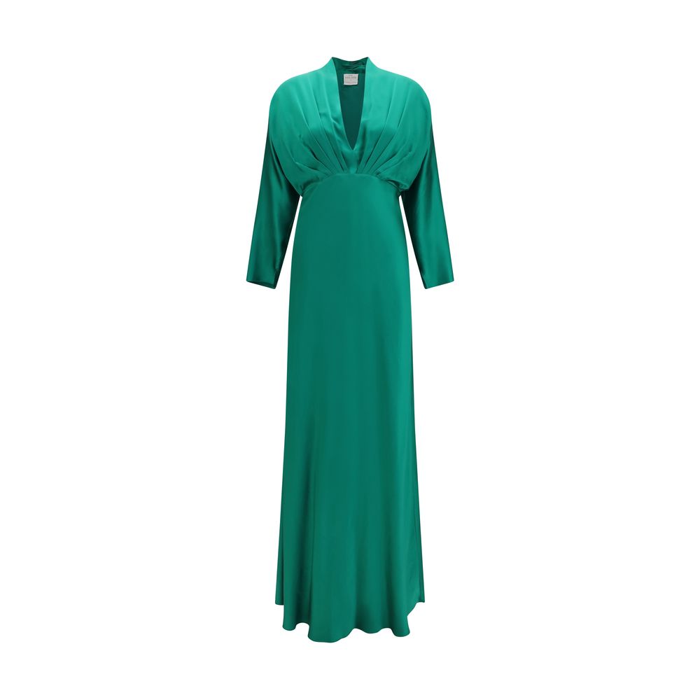 Forte_Forte Bicolor Silk Cocktail Women's Dress
