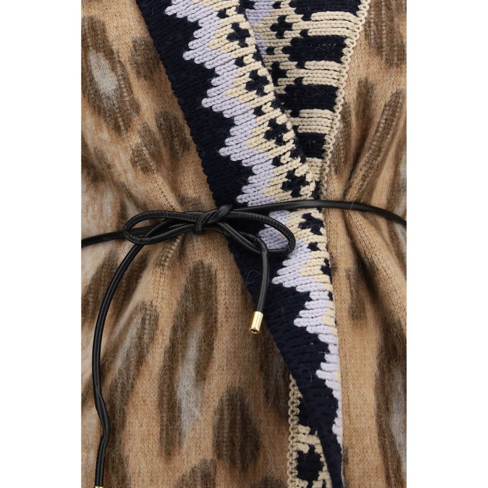 Forte_Forte Beige Alpaca Vicugna Pacos Women's Cardigan
