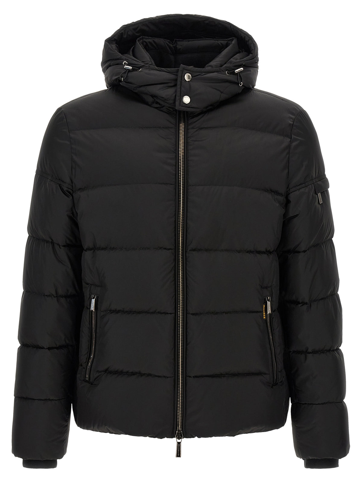 MooRER Black Wool Men's Bomber