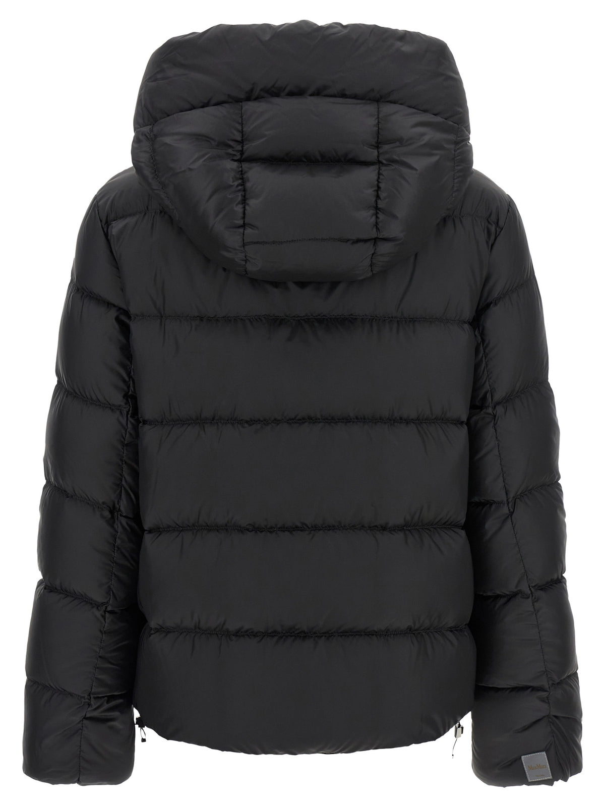 Max Mara Black Polyester Full-Length Women's Jacket