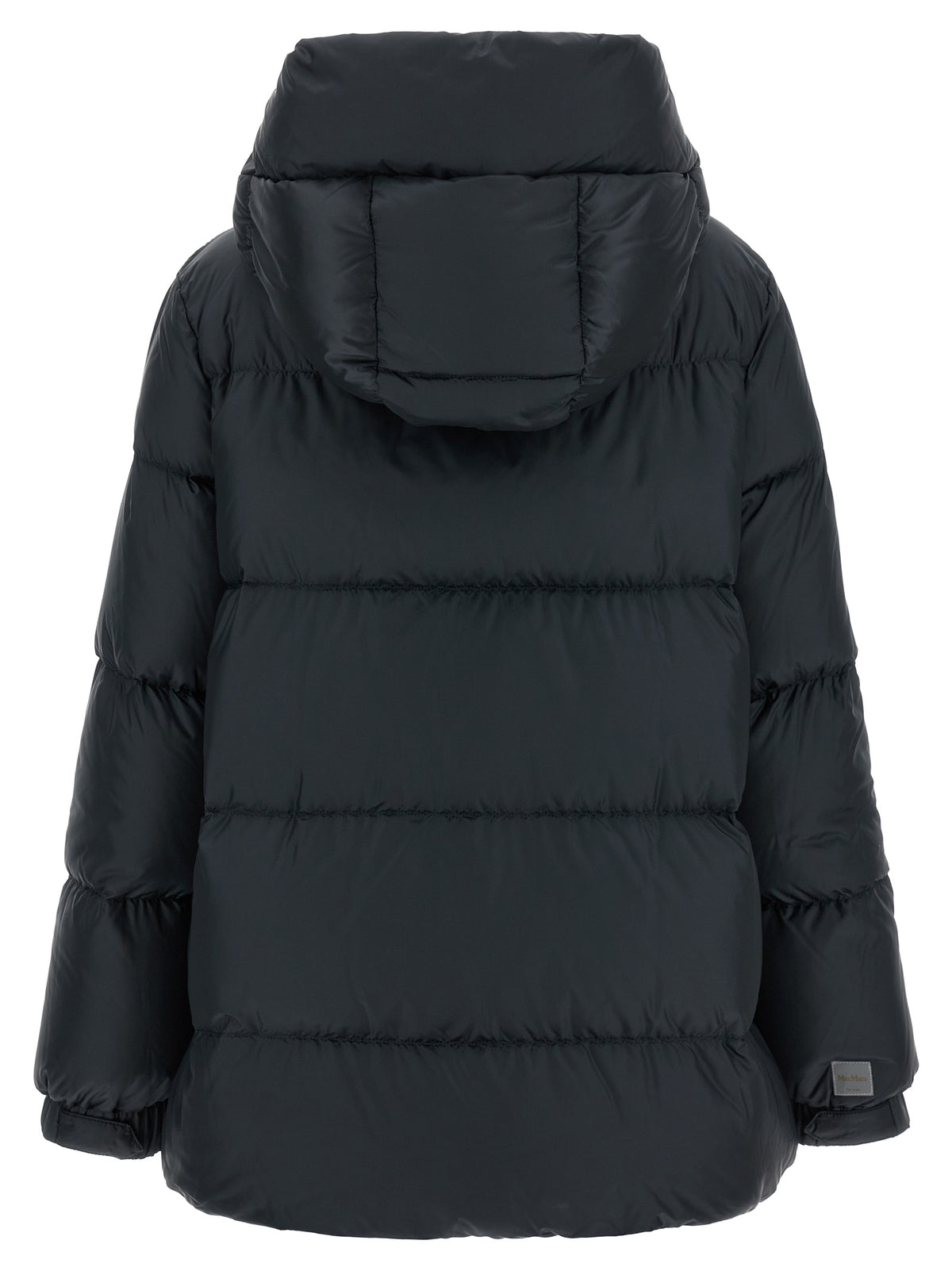 Max Mara Blue Polyester Full-Length Women's Jacket
