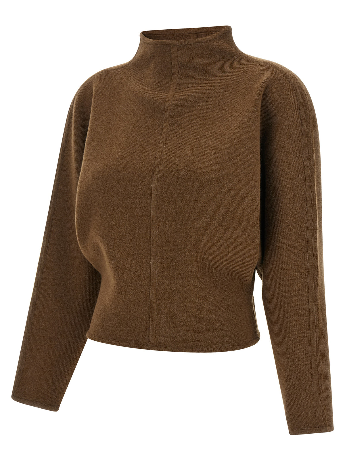 Max Mara Brown Virgin Wool Women's Cardigan