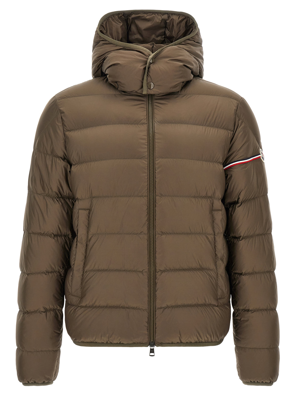 Moncler Bicolor Polyamide Full-Length Men's Jacket