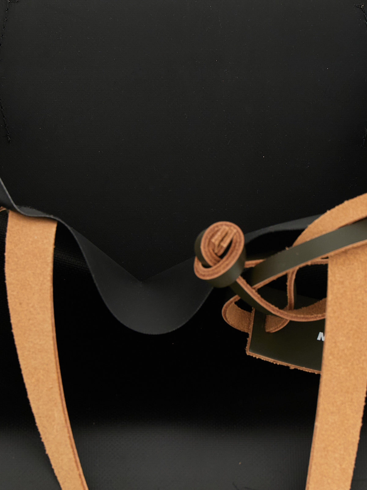 Marni Black Polyester Tote Men's Bag