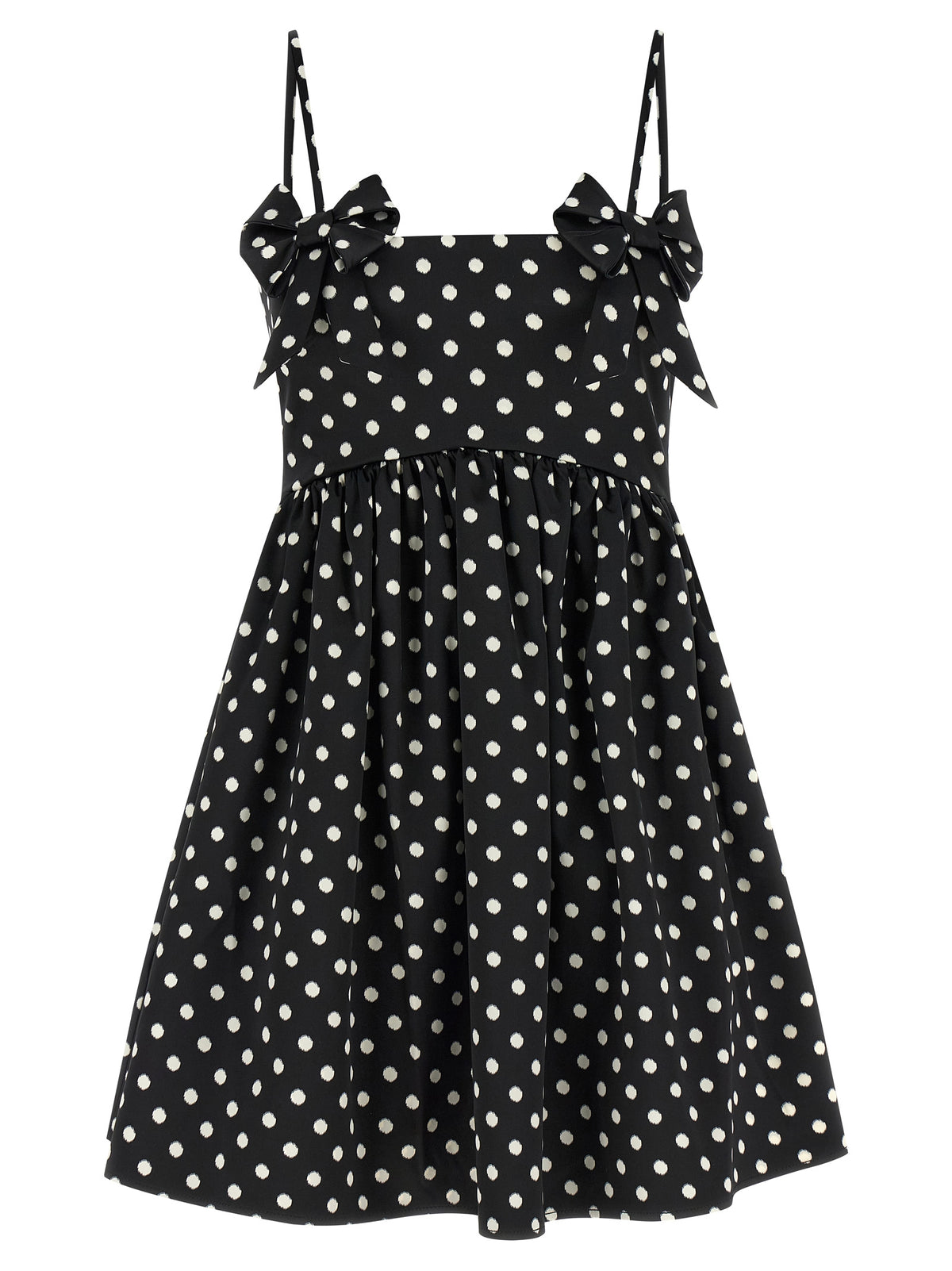 Ganni Black Polyester Short Women's Dress