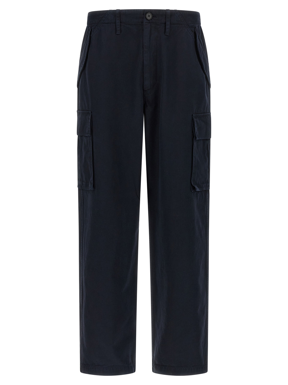 Burberry Blue Cotton Cargo Men's Pants