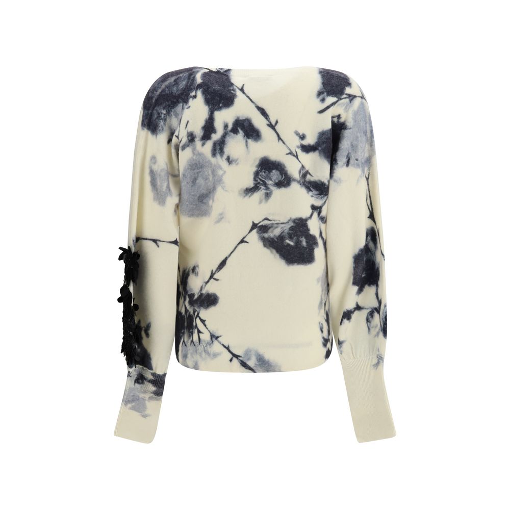 Blumarine Beige Cashmere Women's Sweater