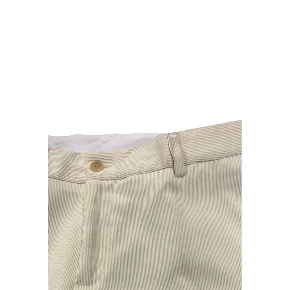 Roberto Pepe Luxury White Nylon Men's Men's Pants