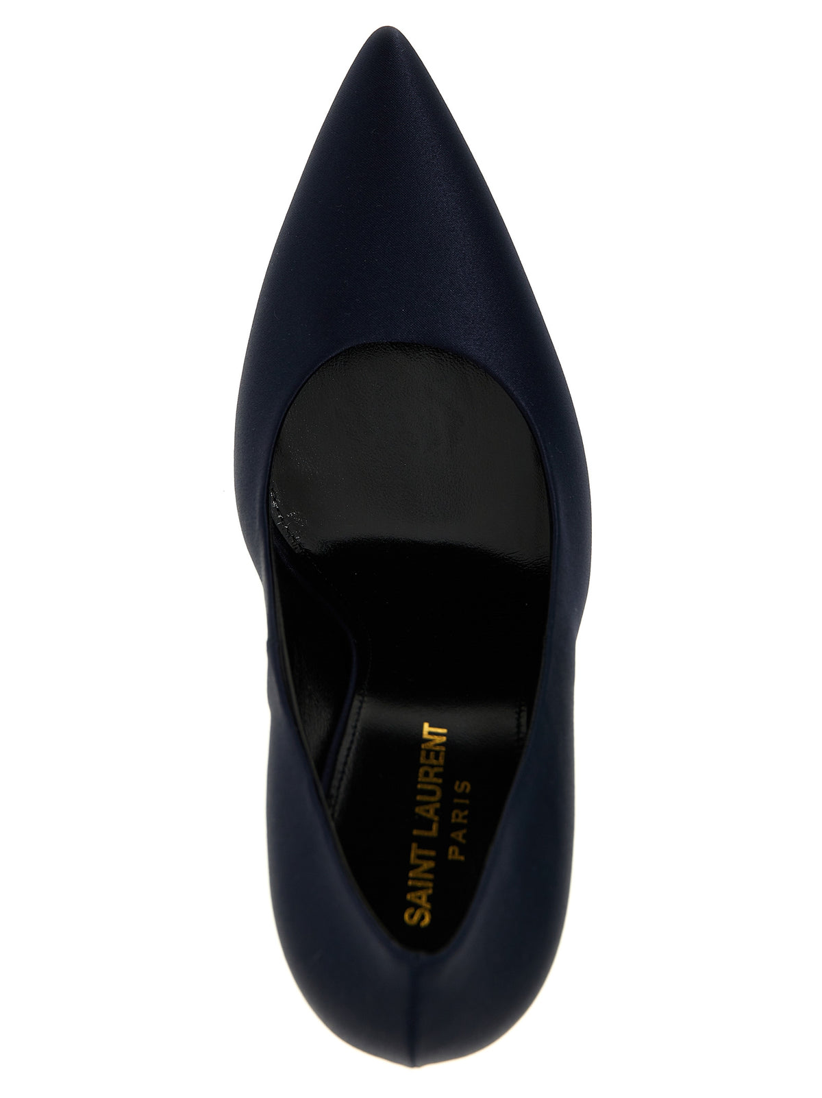 Saint Laurent Blue Polyester High Heel Women's Pumps