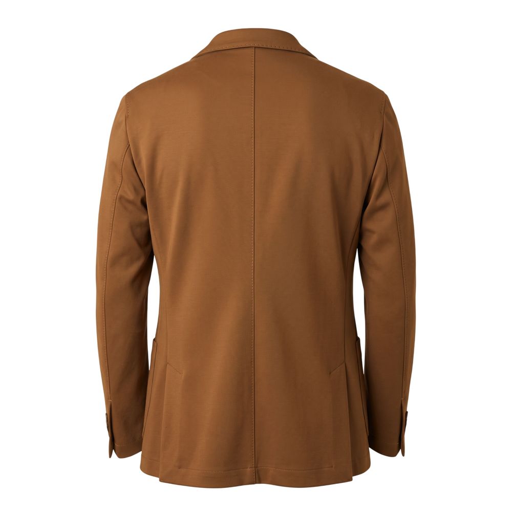 Roberto Pepe Luxury Brown Viscose Men Men's Jacket
