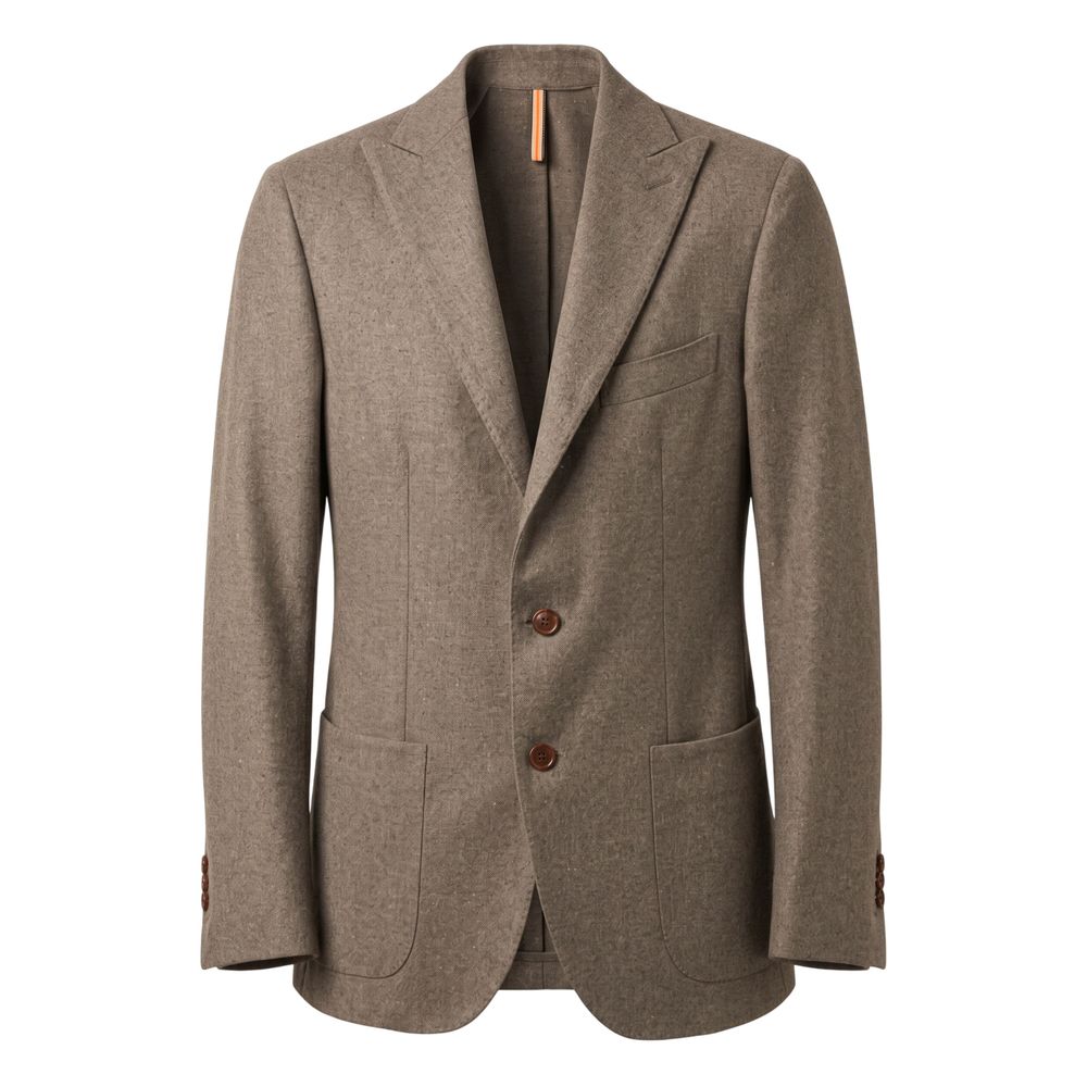 Roberto Pepe Luxury Grey Wool Men Men's Jacket