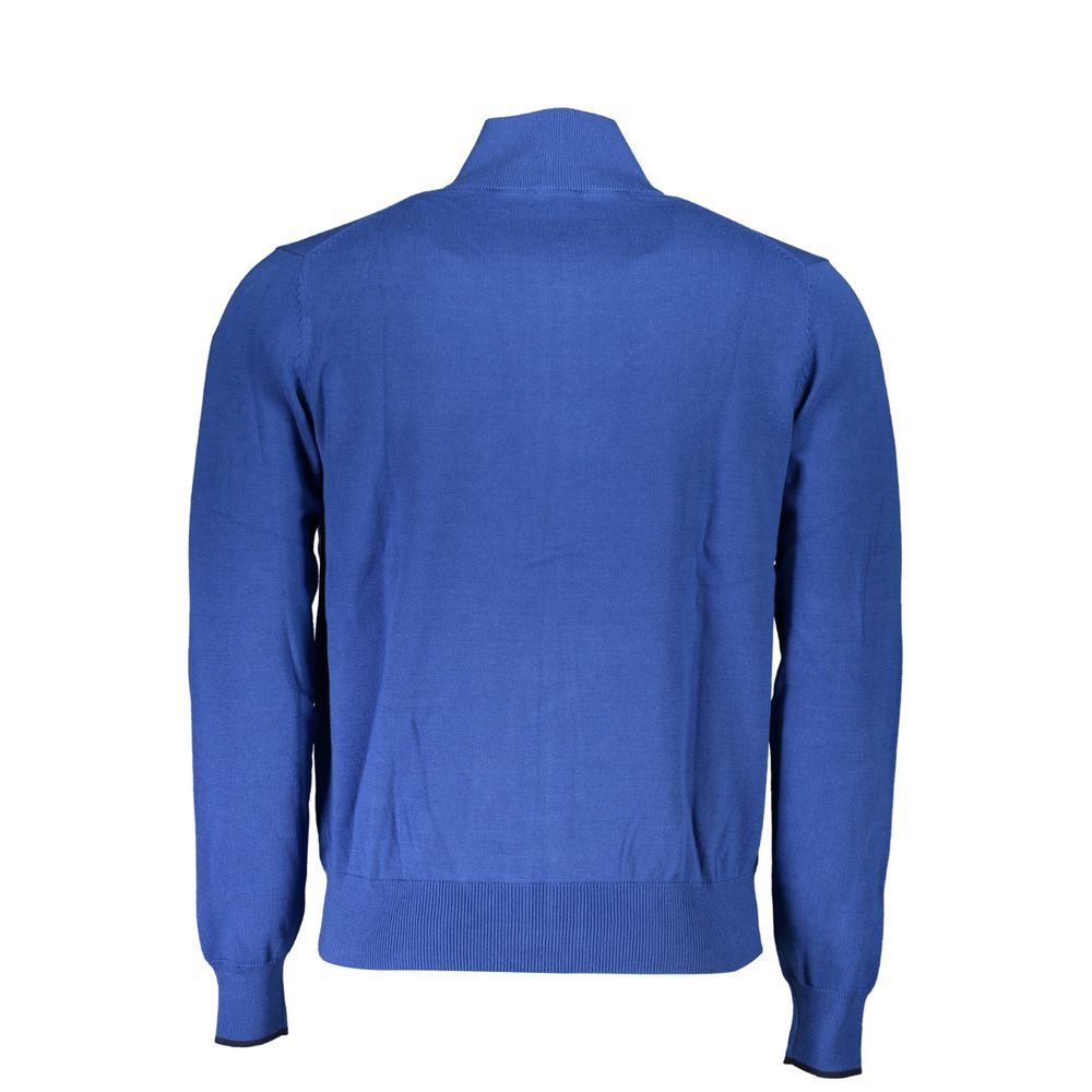North Sails Blue Cotton Men's Men's Cardigan