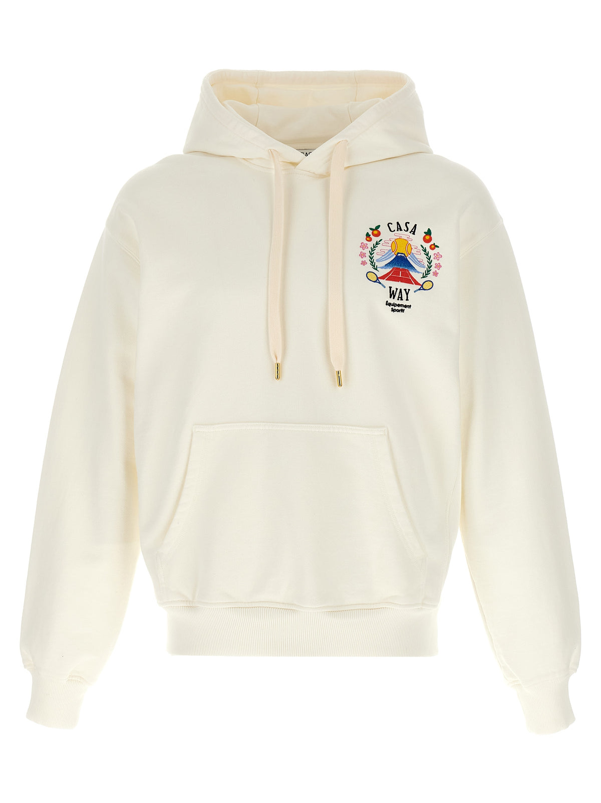 Casablanca White Cotton Men's Sweatshirt