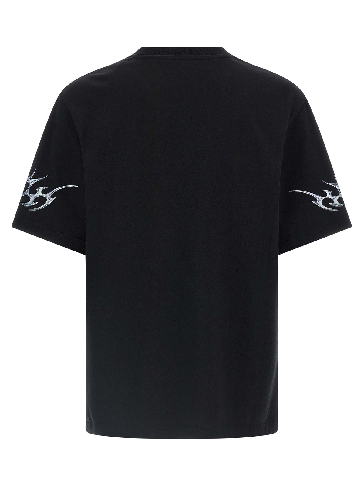 Casablanca Black Organic Cotton Men's T-Shirt