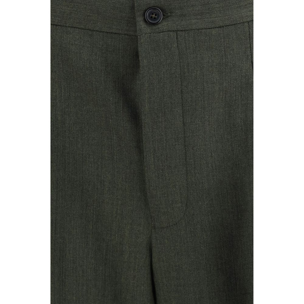 Laneus Bicolor Wool Oves Aries Casual Men's Pants