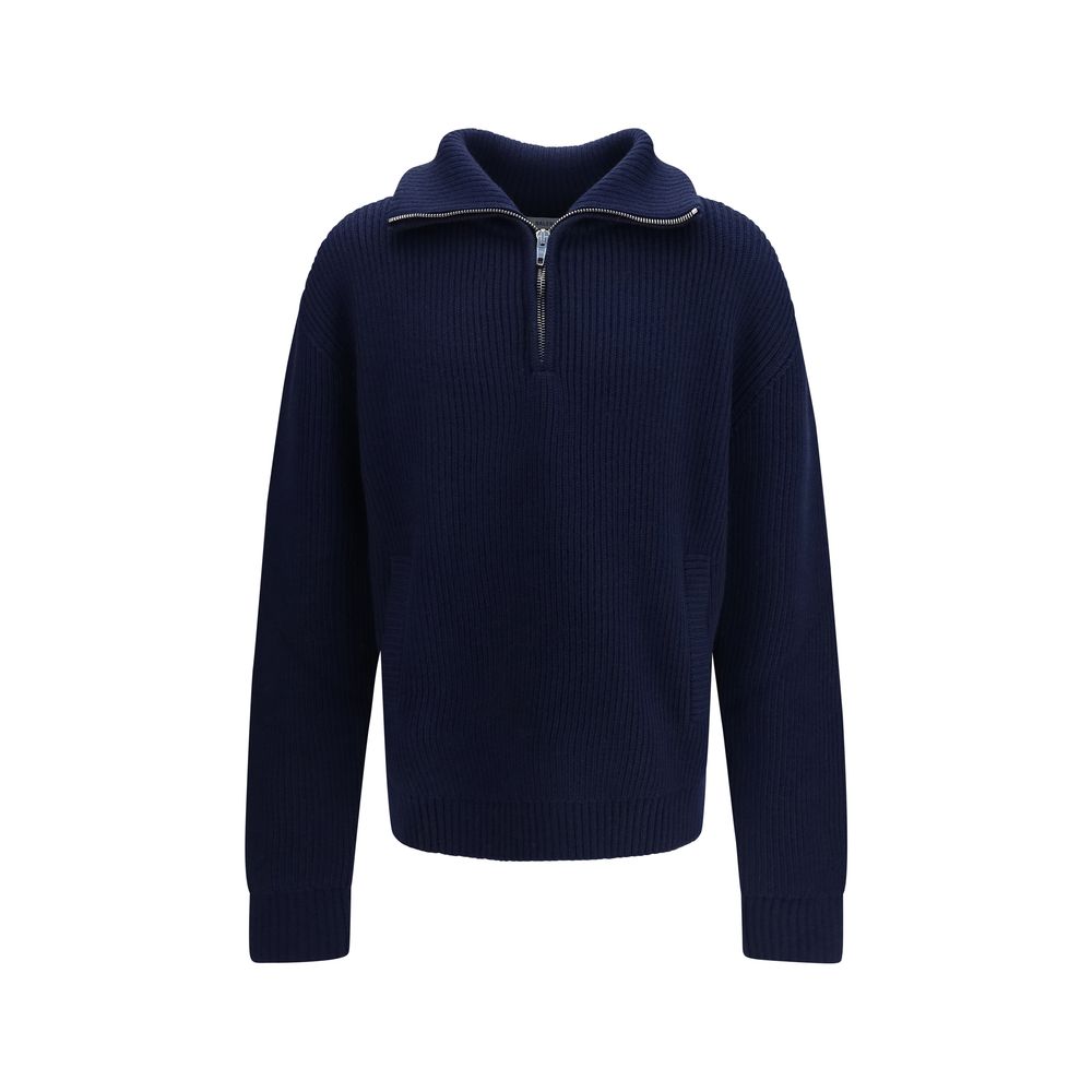 Balenciaga Blue Wool Oves Aries Men's Sweatshirt