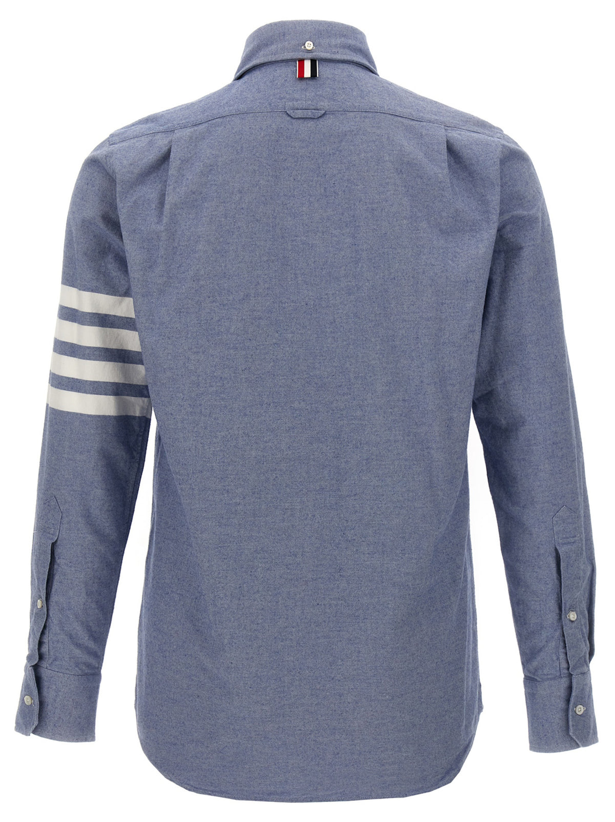 Thom Browne Blue Cotton Men's Blouse