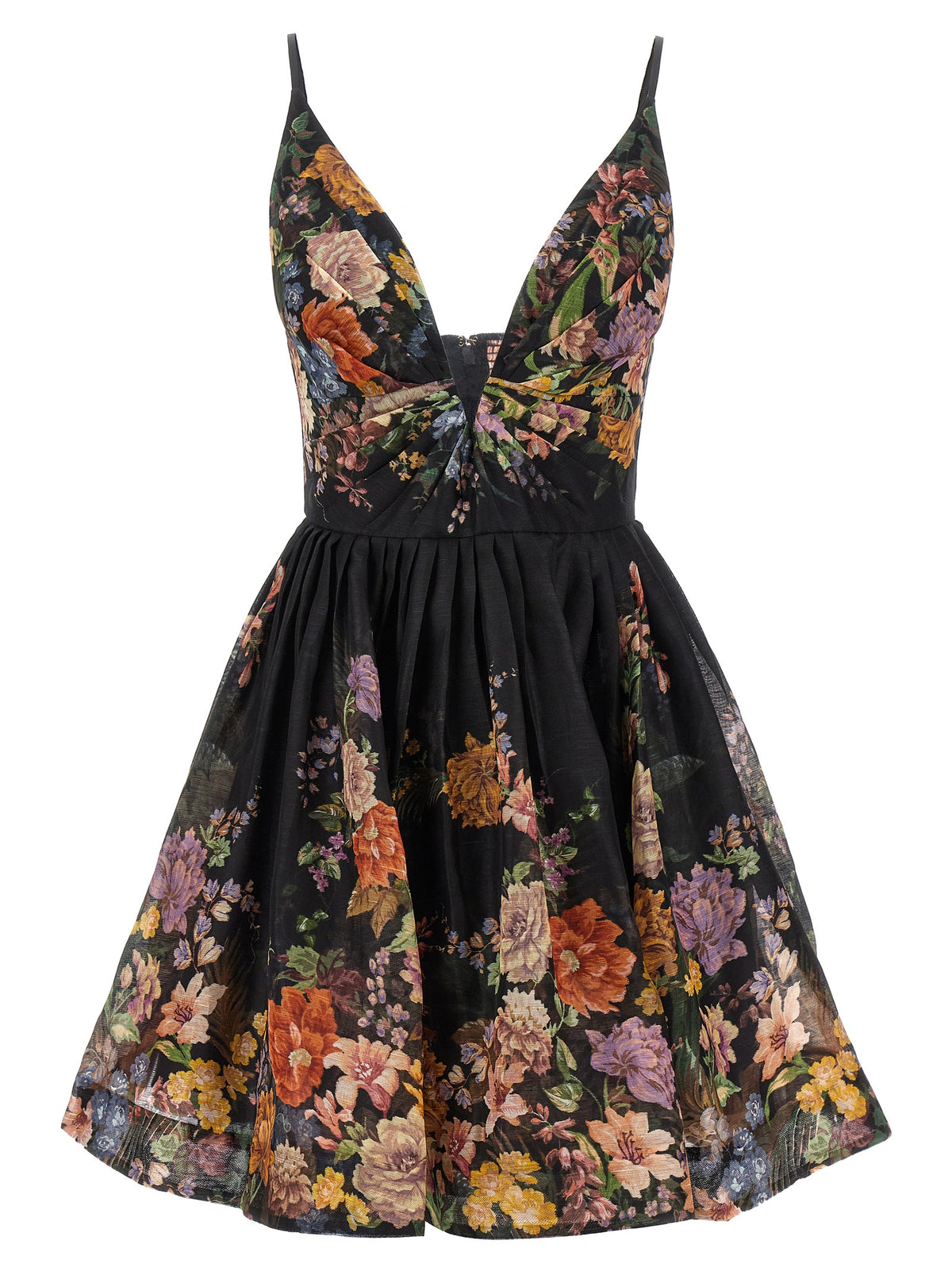 Zimmermann Black Linen Casual Women's Dress