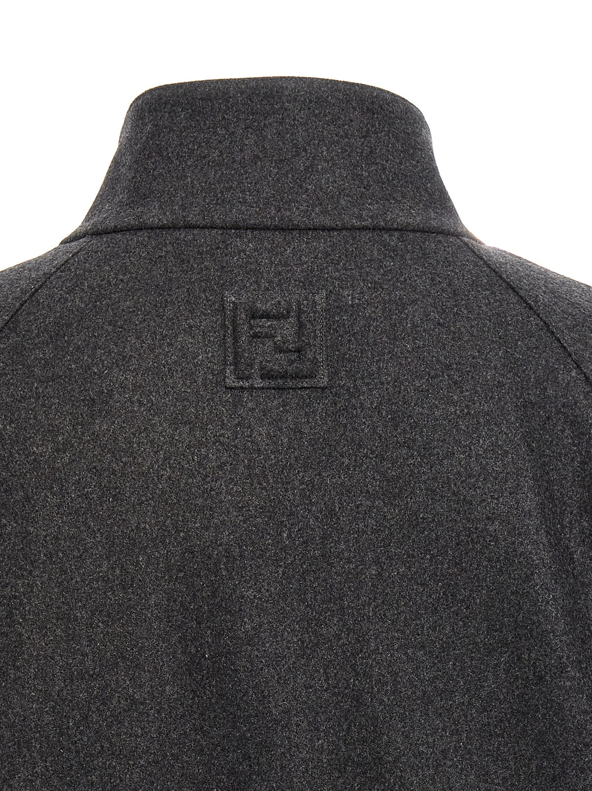 Fendi Gray Cashmere Men's Jacket