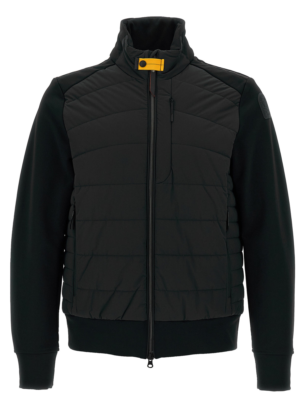Parajumpers Black Polyamide Full-Length Men's Jacket