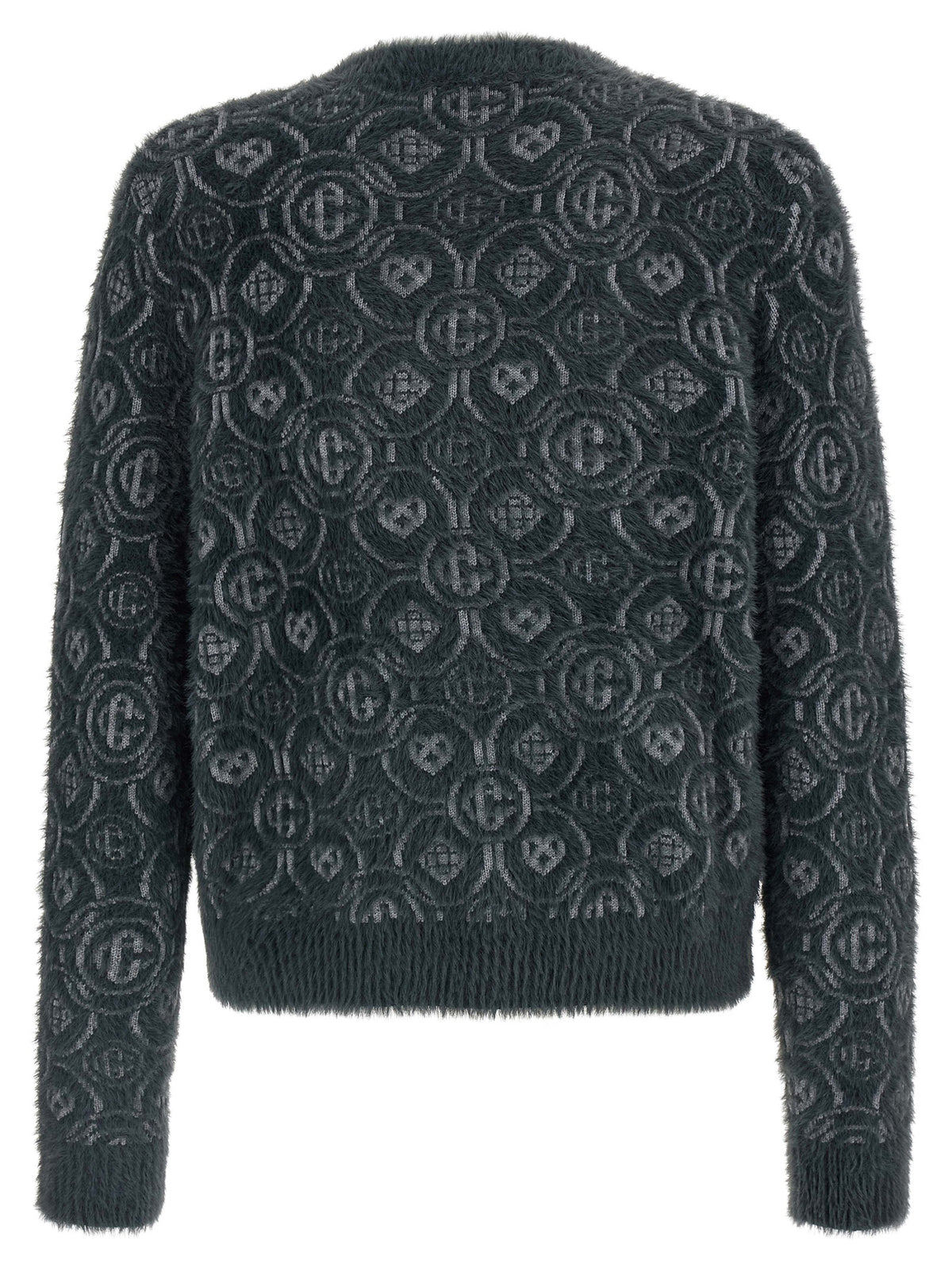 Casablanca Gray Wool Men's Cardigan