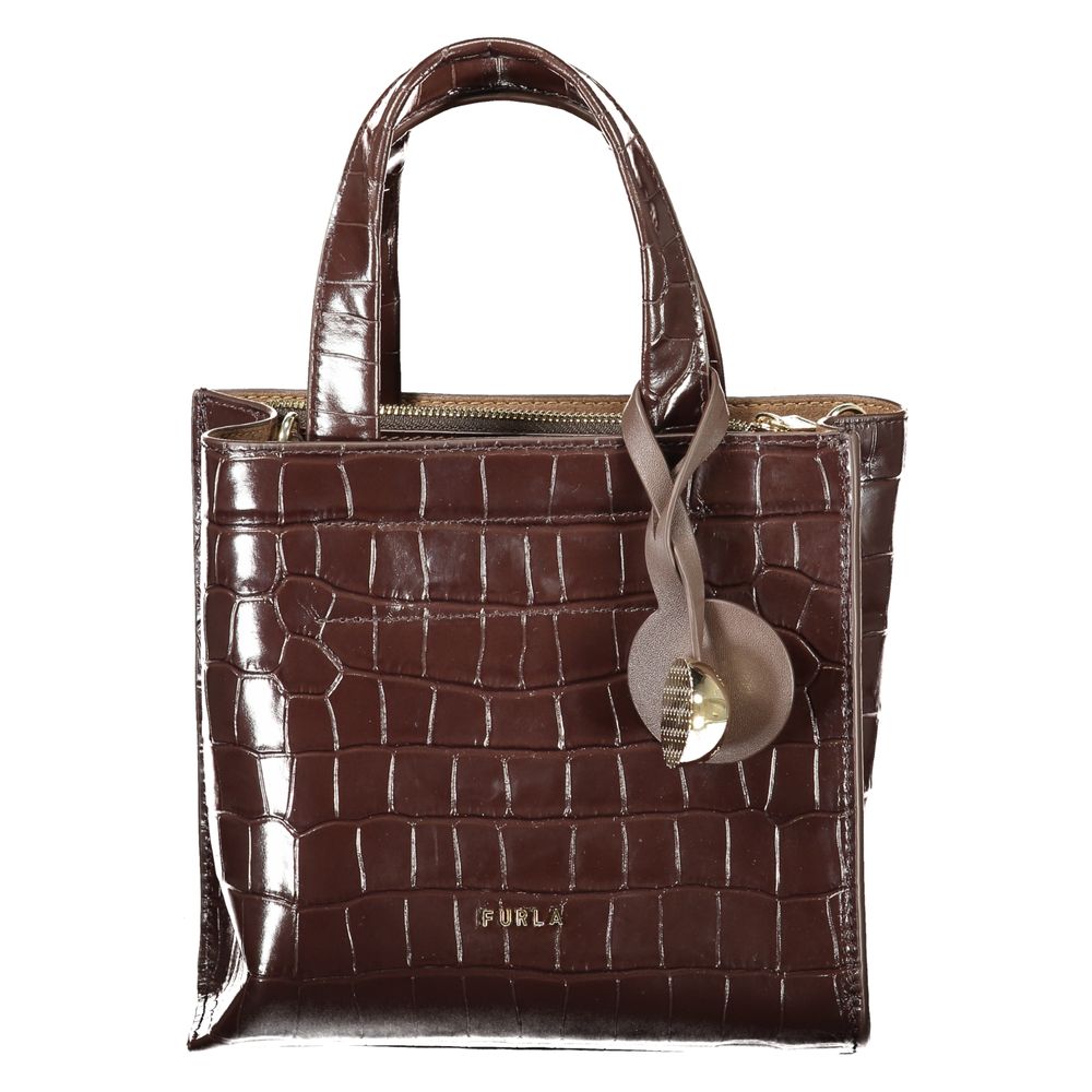 Furla Brown Leather Women's Women's Bag