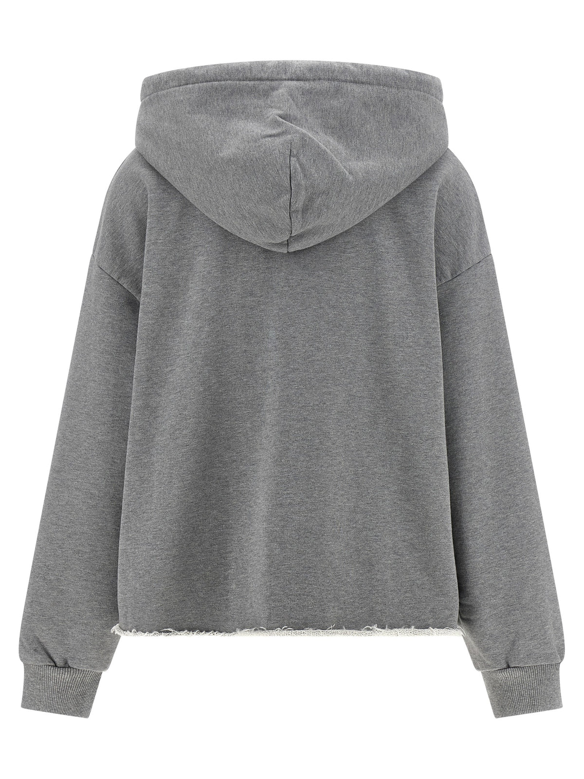 MM6 Maison Margiela Gray Cotton Women's Sweatshirt