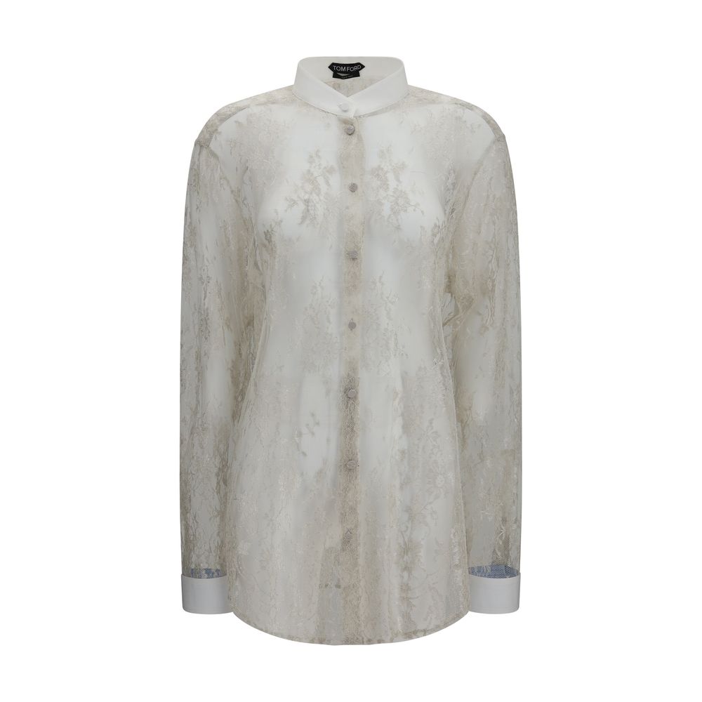 Tom Ford Beige Polyamide Women's Blouse