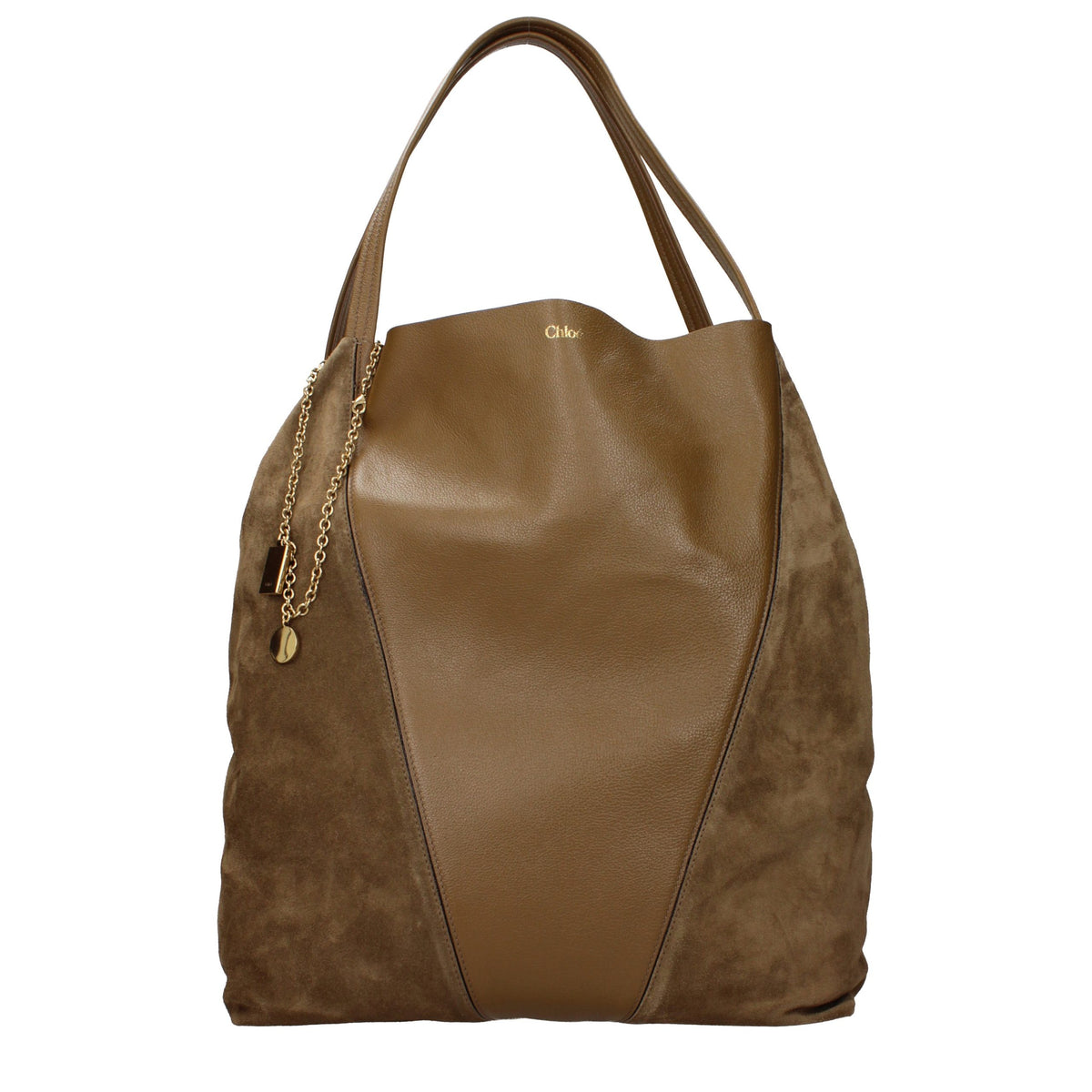 Chloé Brown Leather Shoulder Women's Bag