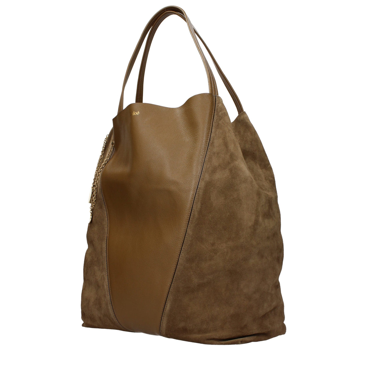 Chloé Brown Leather Shoulder Women's Bag