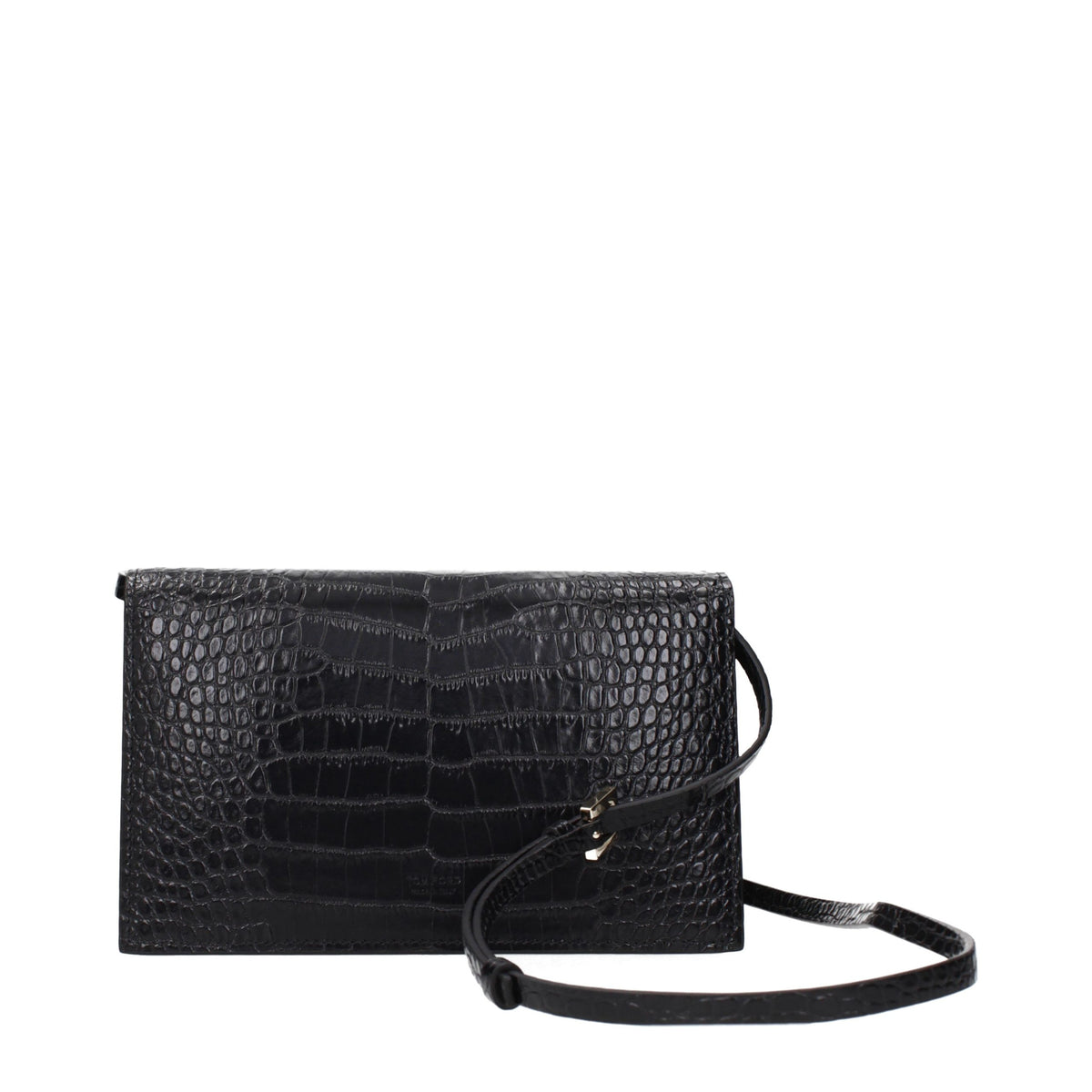 Tom Ford Black Leather Clutch Women's Bag