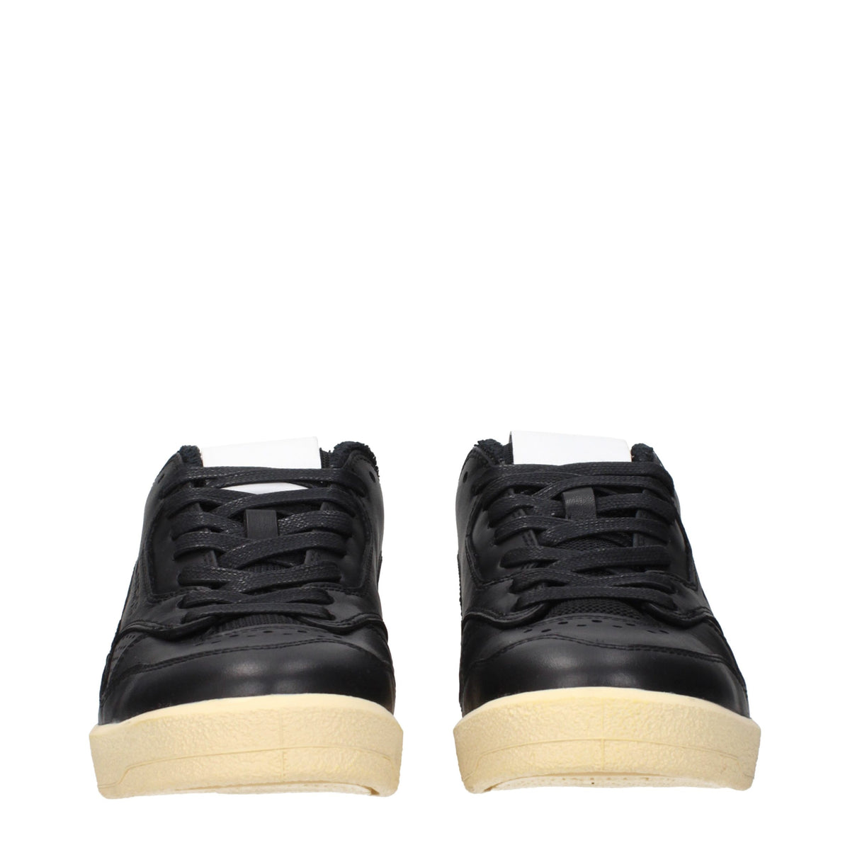 Jil Sander Black Leather Low Top Women's Sneakers