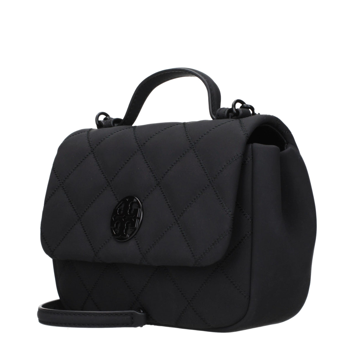 Tory Burch Black Fabric Women's Handbag