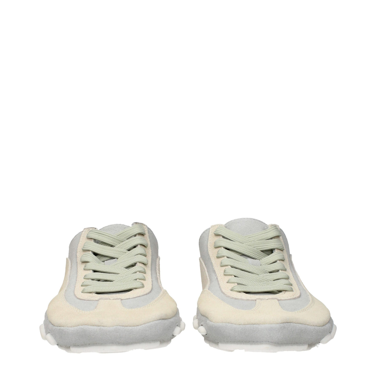 Magliano Beige Leather Women's Sneakers