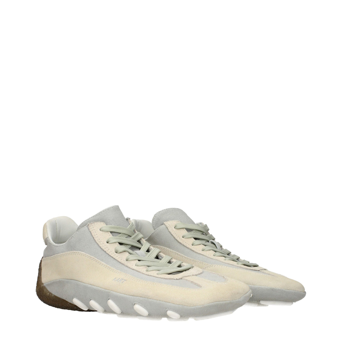Magliano Beige Leather Low Top Men's Sneakers
