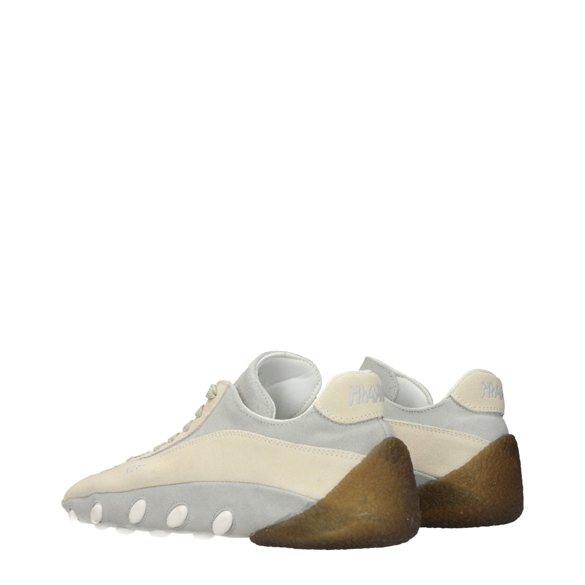 Magliano Beige Leather Low Top Men's Sneakers