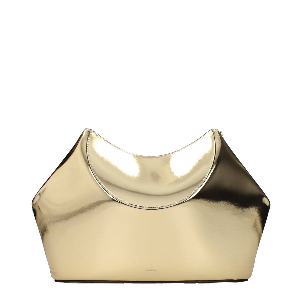 Givenchy Gold Leather Clutch Women's Bag