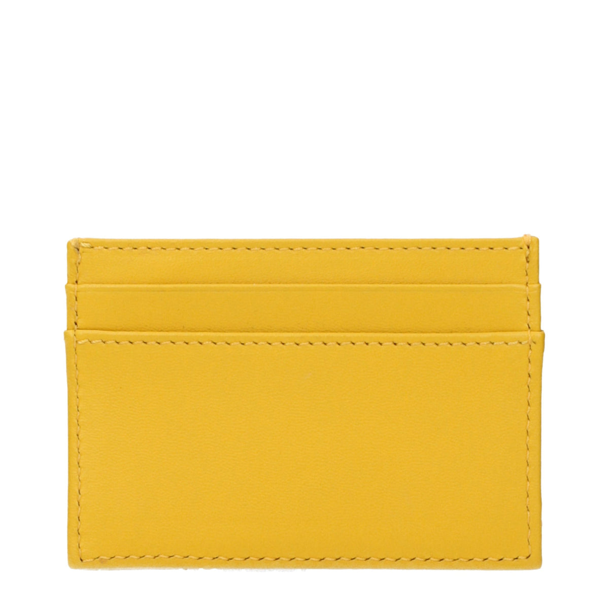 Versace Yellow Leather Women's Cardholder