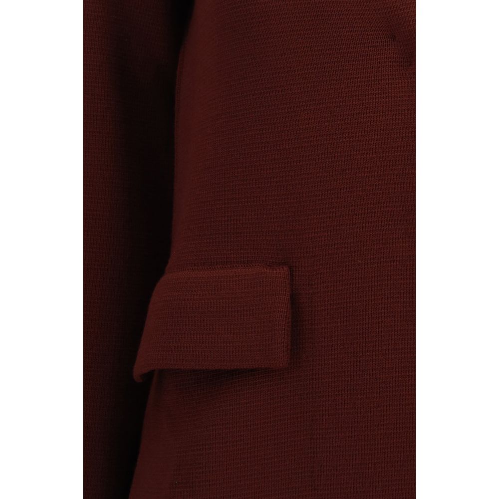 Ella Bordeaux Wool Oves Aries Women's Coat