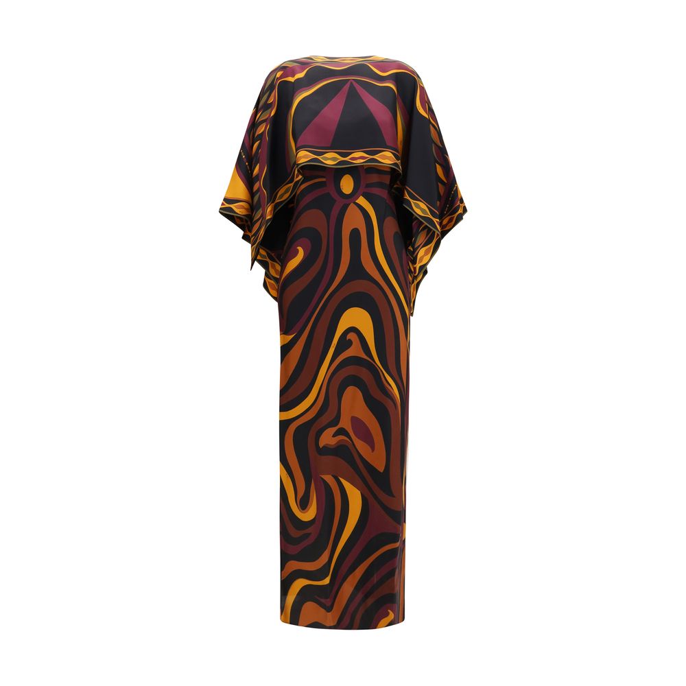 Emilio Pucci Multicolor Silk Casual Women's Dress