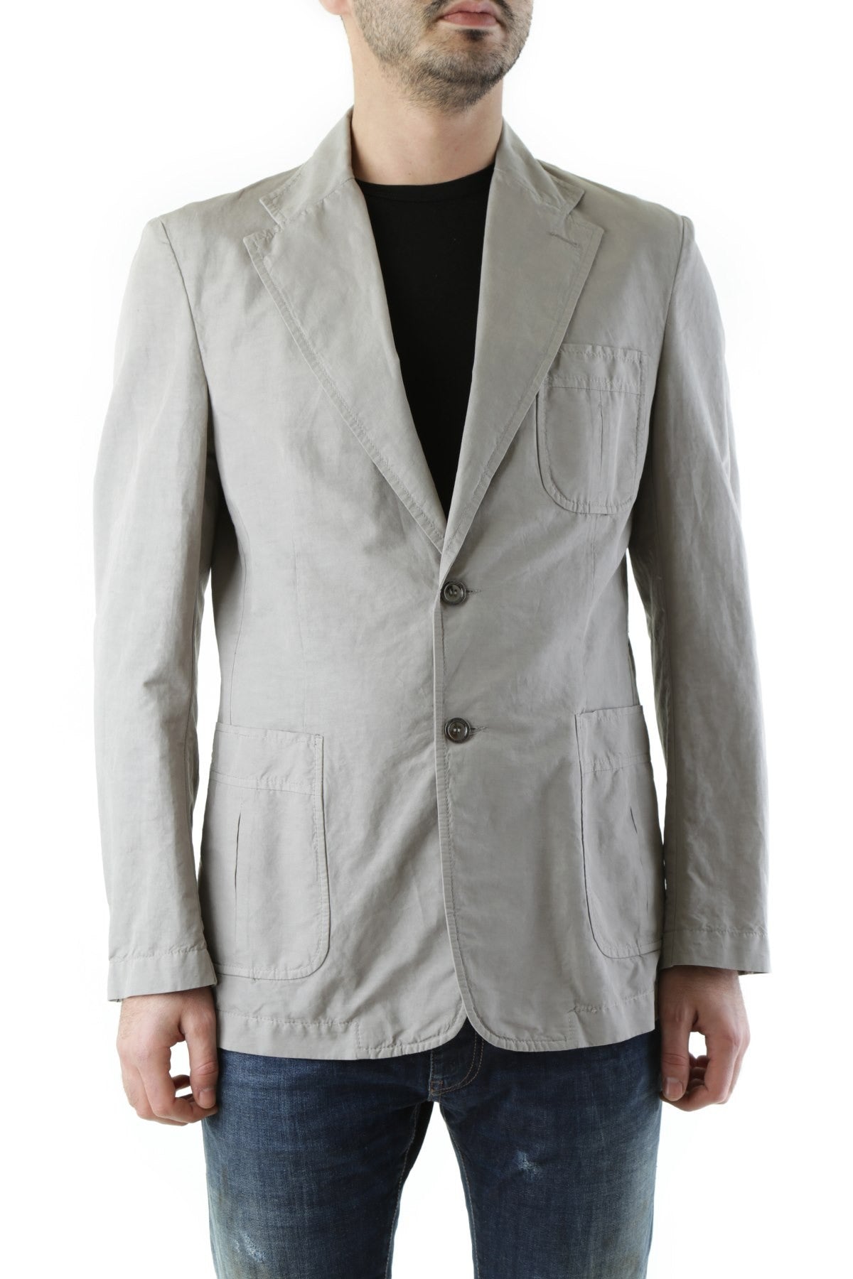 Dickies Gray Polyester Men's Blazer