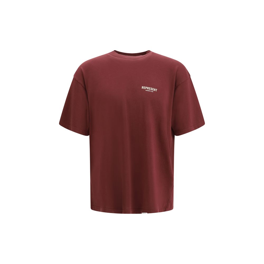 Represent Bordeaux Cotton Men's T-Shirt